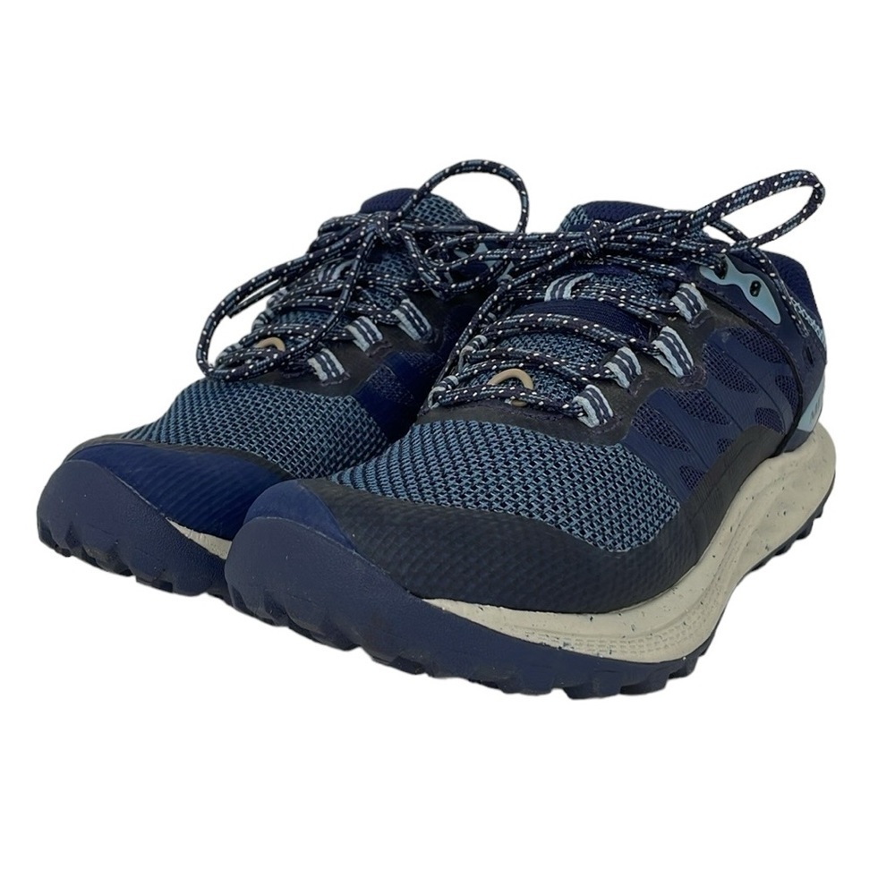 Merrell Sneakers Women's 7 Blue Lace up Athetic Shoes Running